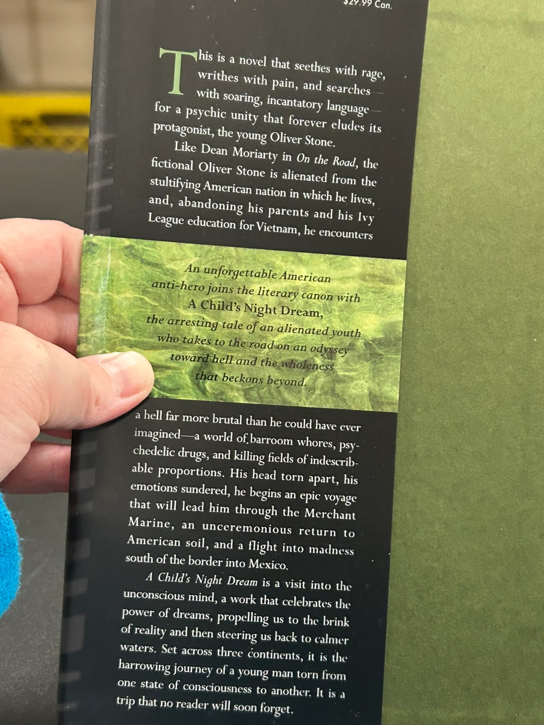 Oliver Stone A Child's Night Dream Novel - photo 3