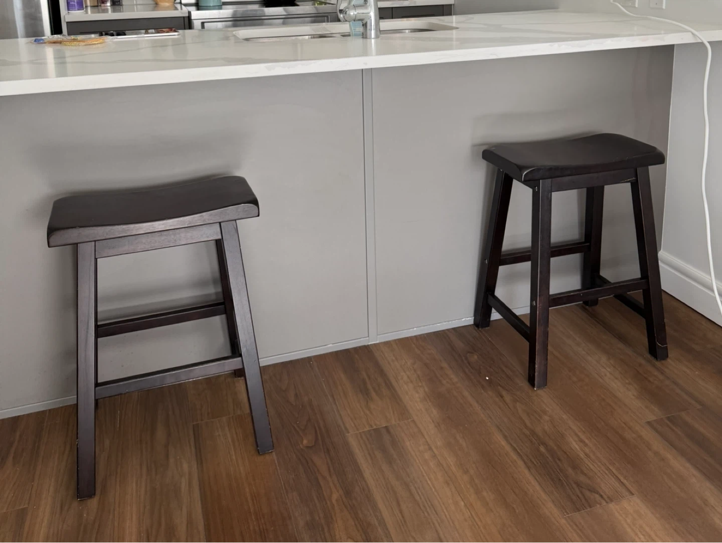24” ikea counter stools set