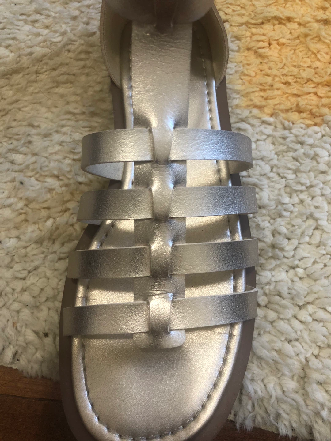 George Gold Gladiator Sandals - photo 4