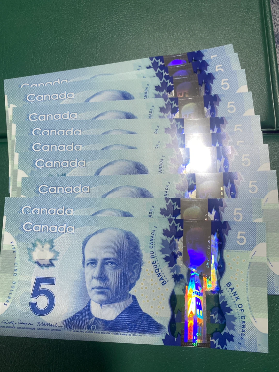 Canada $5 Bills - New Polymer Series - photo 3