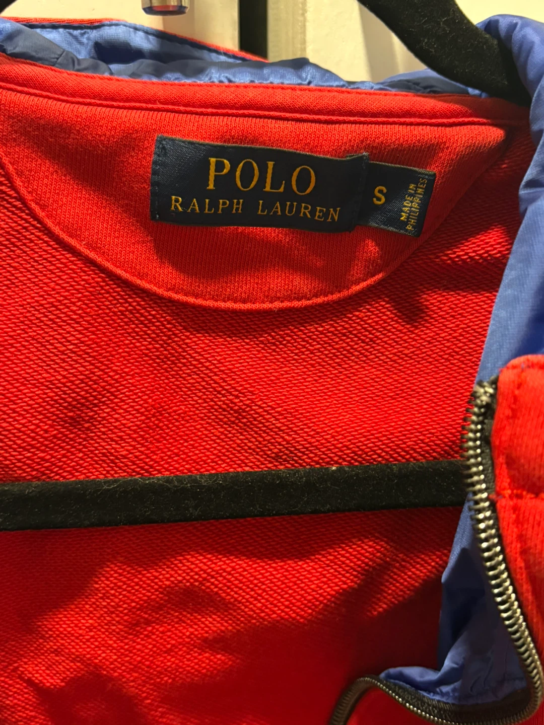 Polo Ralph Lauren Red Zip-Up Hoodie Sweatshirt - photo 2
