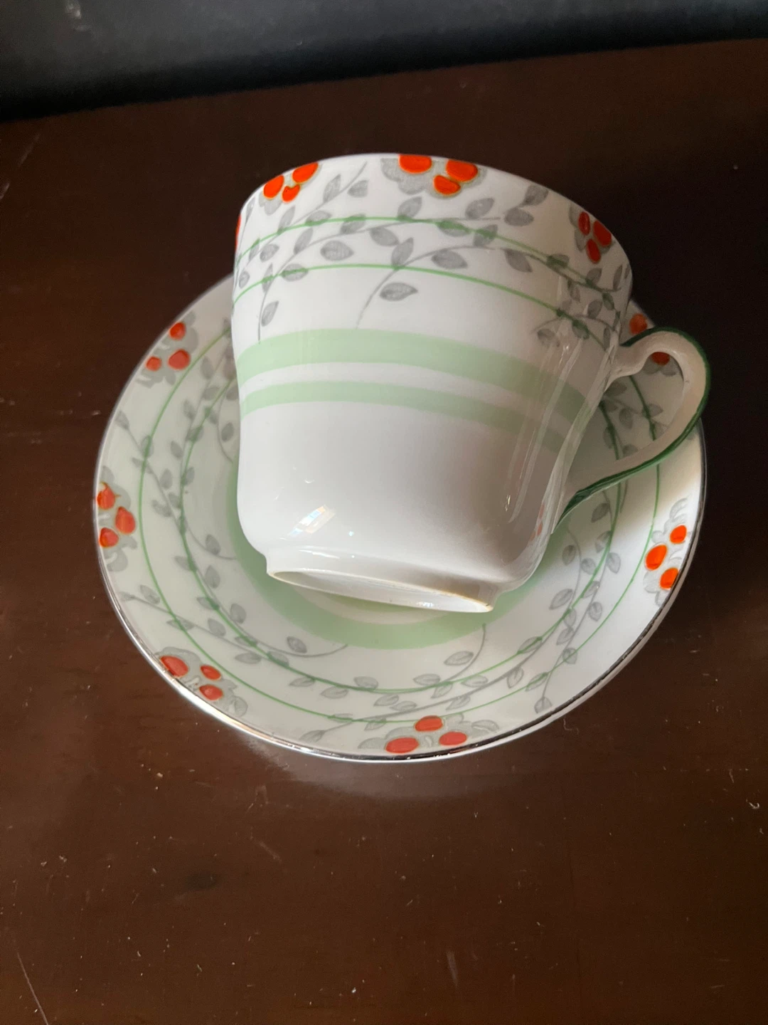 Vanderwood Old Country Roses Teacup and Saucer - photo 2