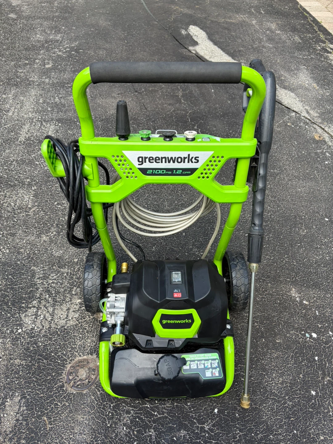 Greenworks 2100 PSI Electric Pressure Washer