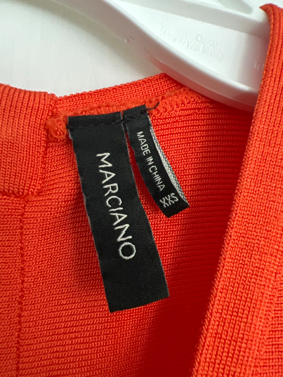 Marciano Orange Bandage Dress XXS - photo 2