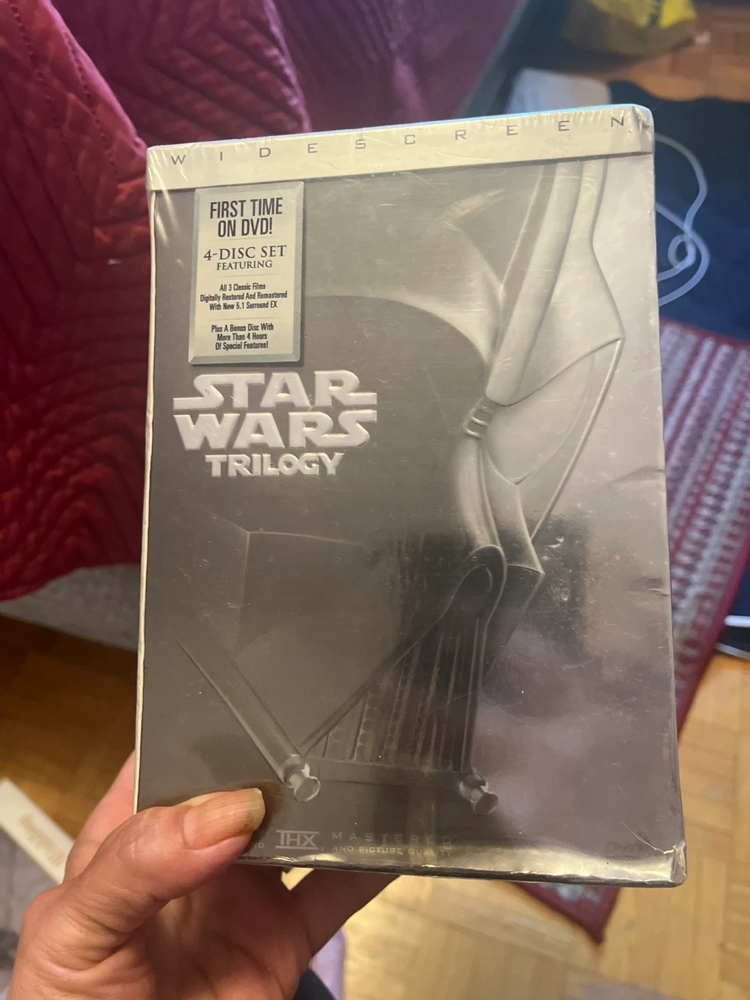 Star Wars Trilogy 4-Disc DVD Set