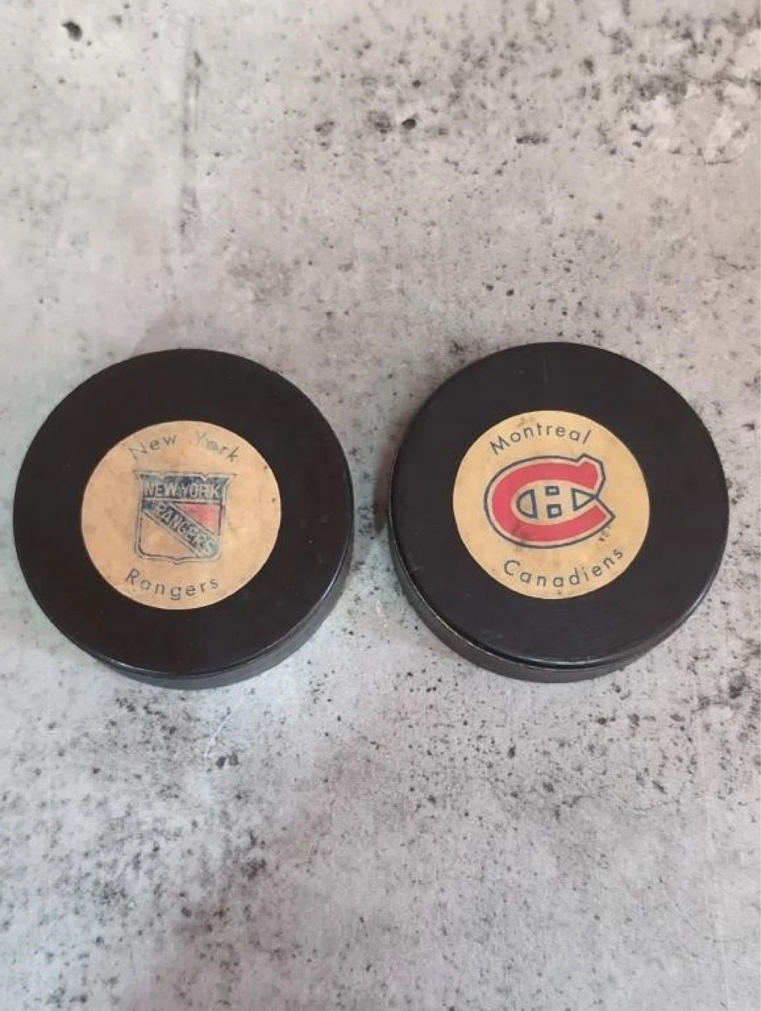 Rare Nhl pucks