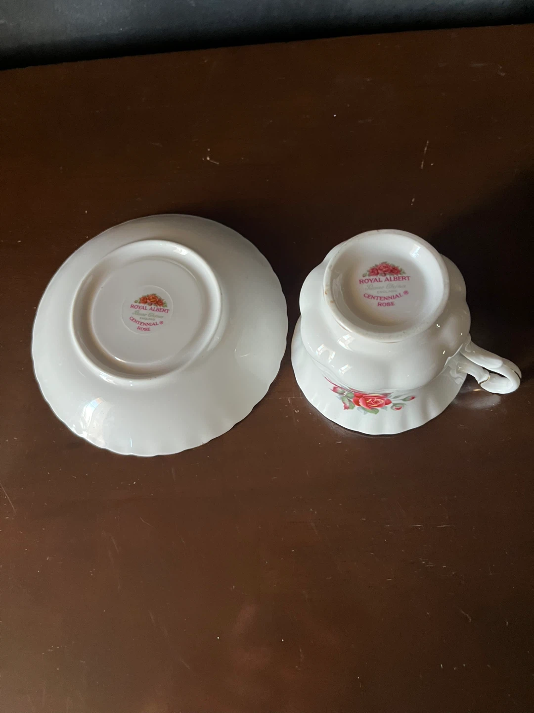 Royal Albert Centennial Rose Teacup and Saucer Set - photo 5