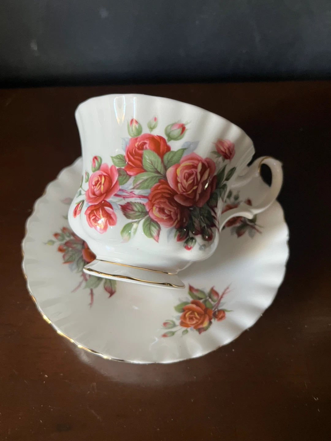 Royal Albert Centennial Rose Teacup and Saucer Set - photo 3