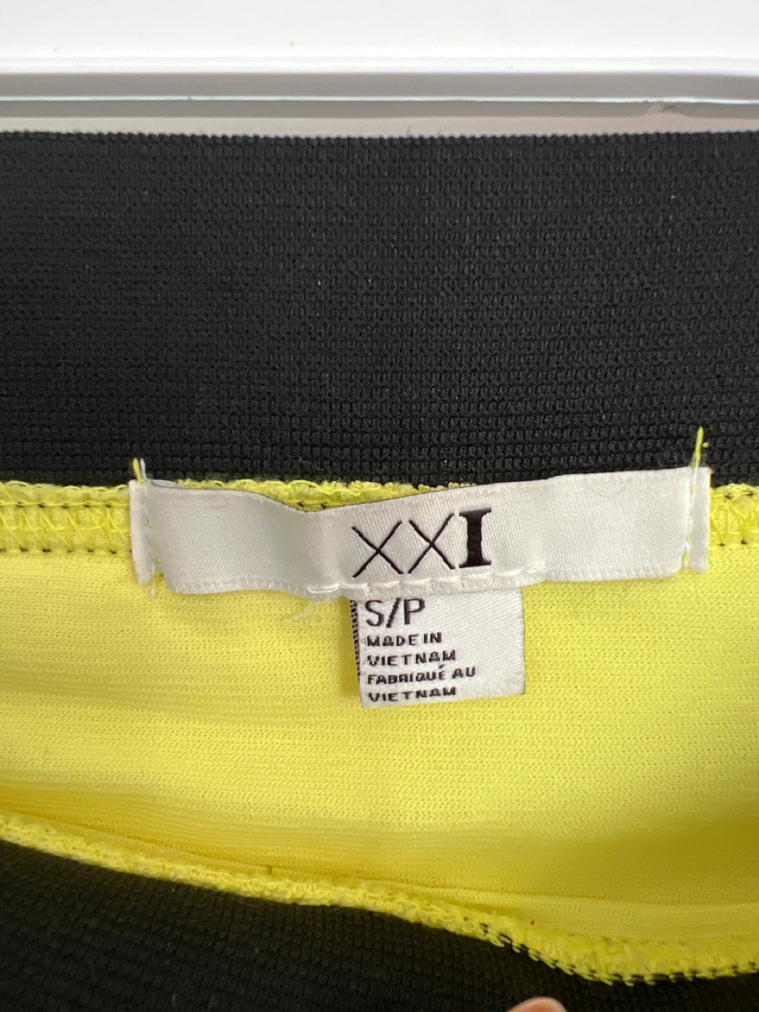 XXI Yellow Textured Mini Skirt - photo 2