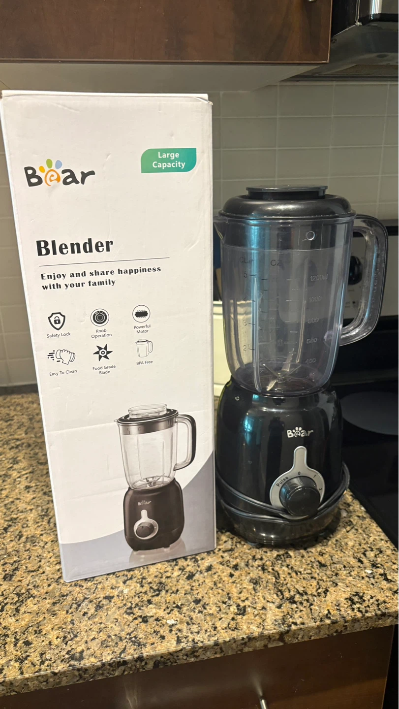 Bear Blender Professional Countertop Blender