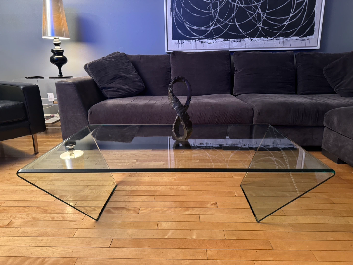 Mobilia Wenzel Glass Coffee Table