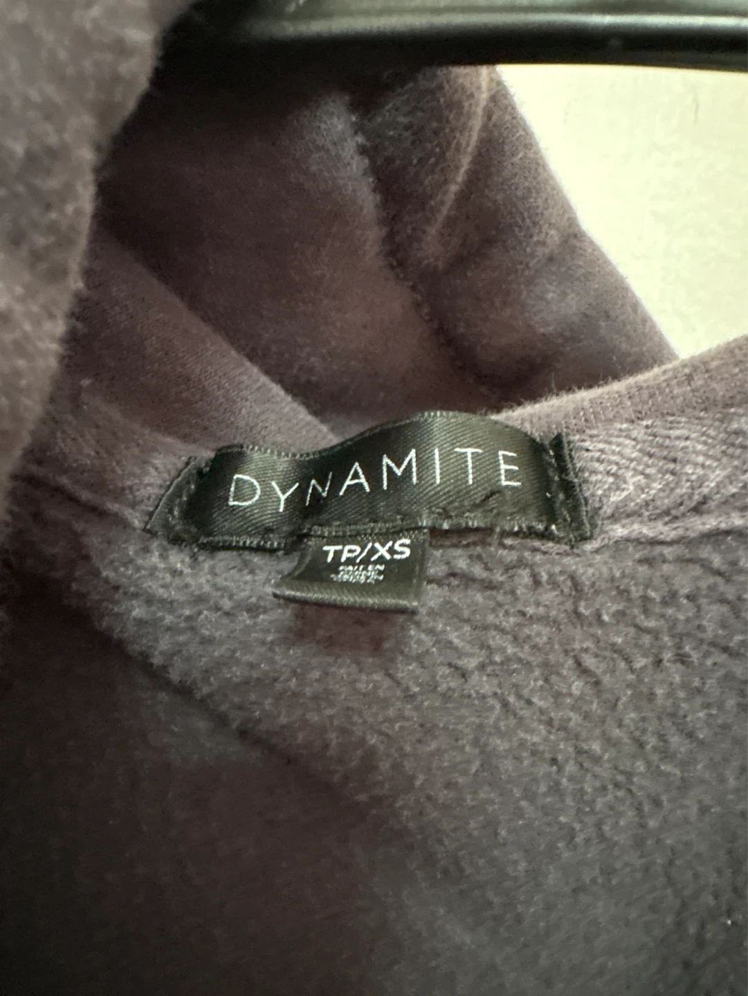 Dynamite Grey Zip-Up Hoodie - photo 3