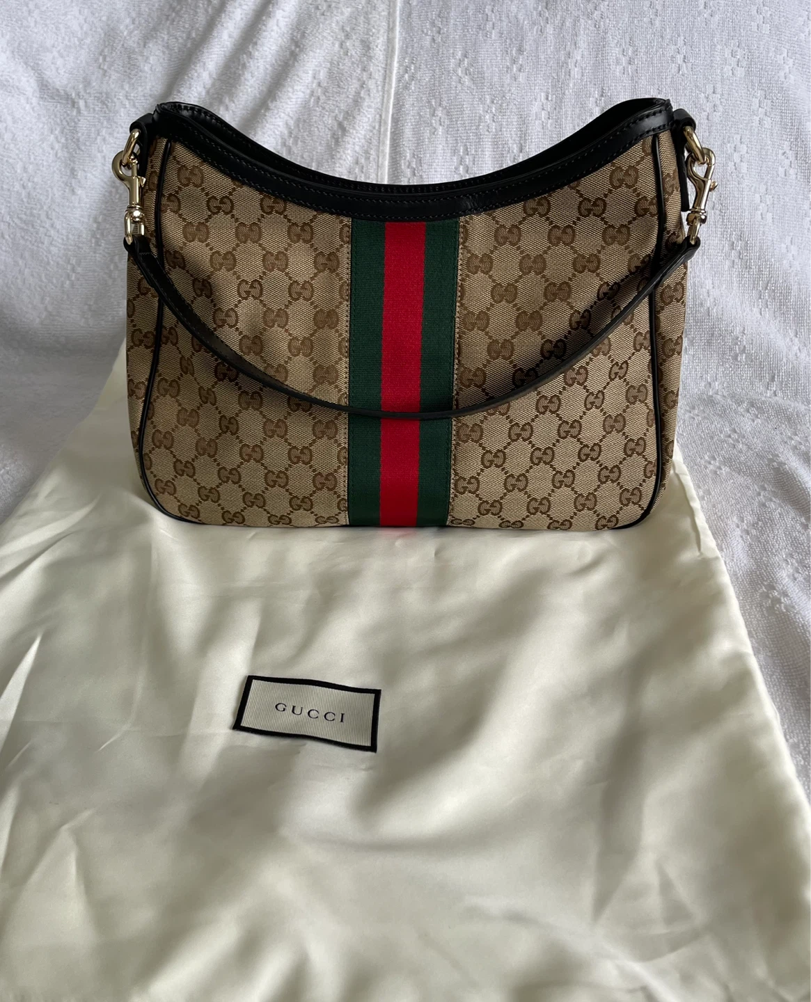 Gucci Monogram Shoulder Bag