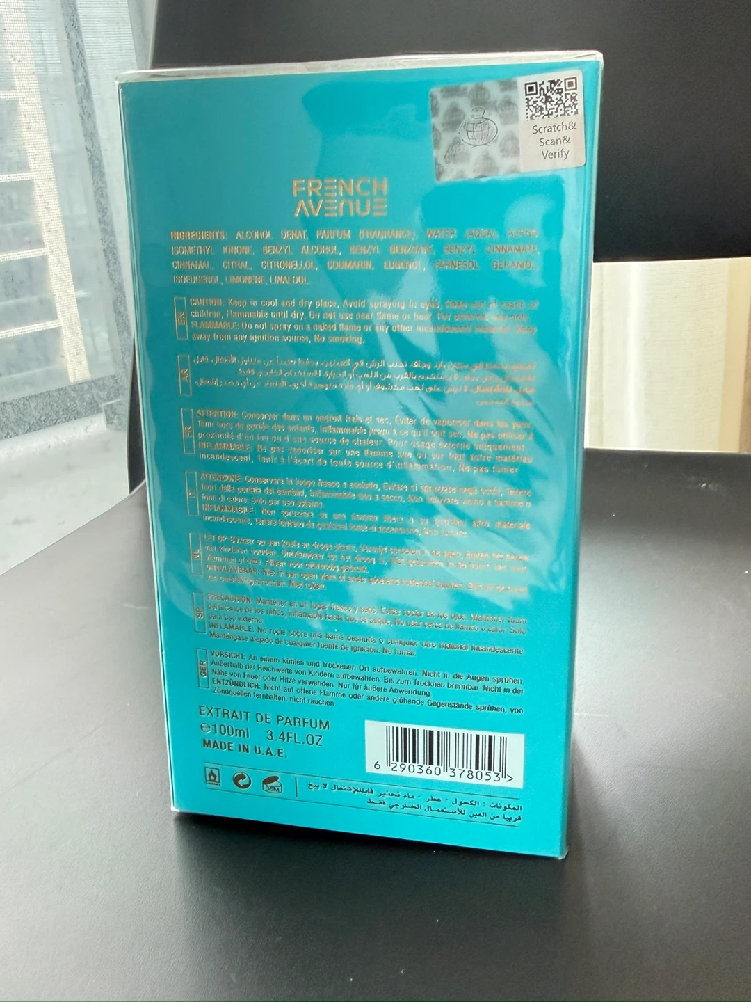 French Avenue Vulcan Feu Eau de Parfum 100ml - photo 2