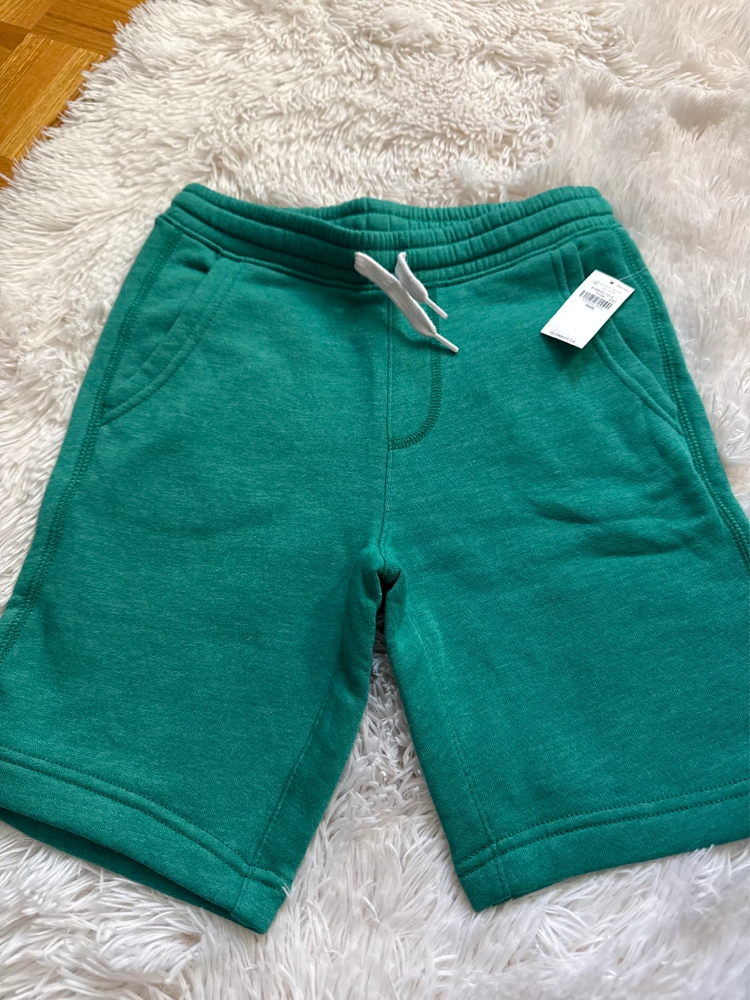 Old Navy Boys Green Sweat Shorts Size M (8)
