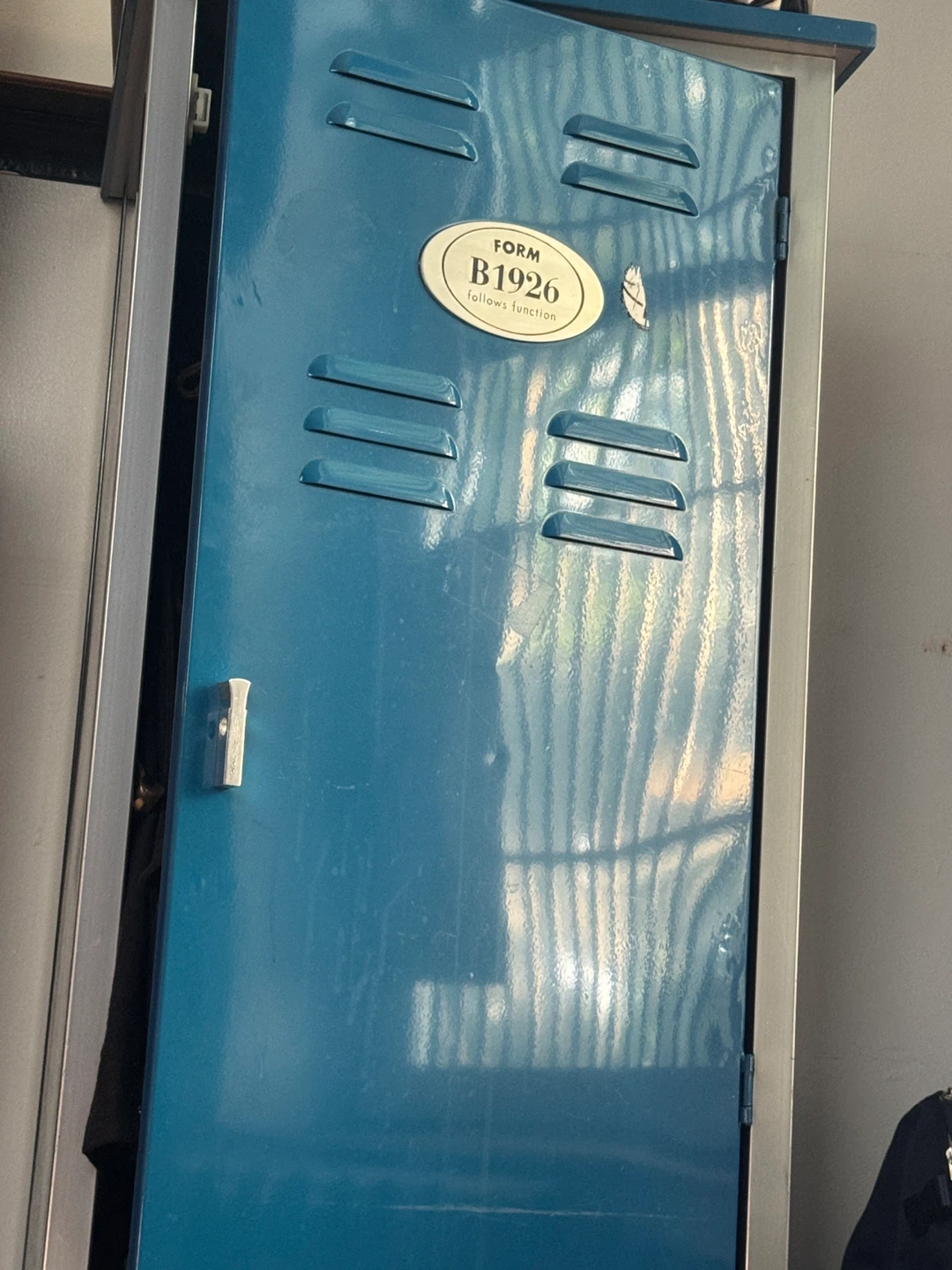Blue Metal Locker - FORM B1926