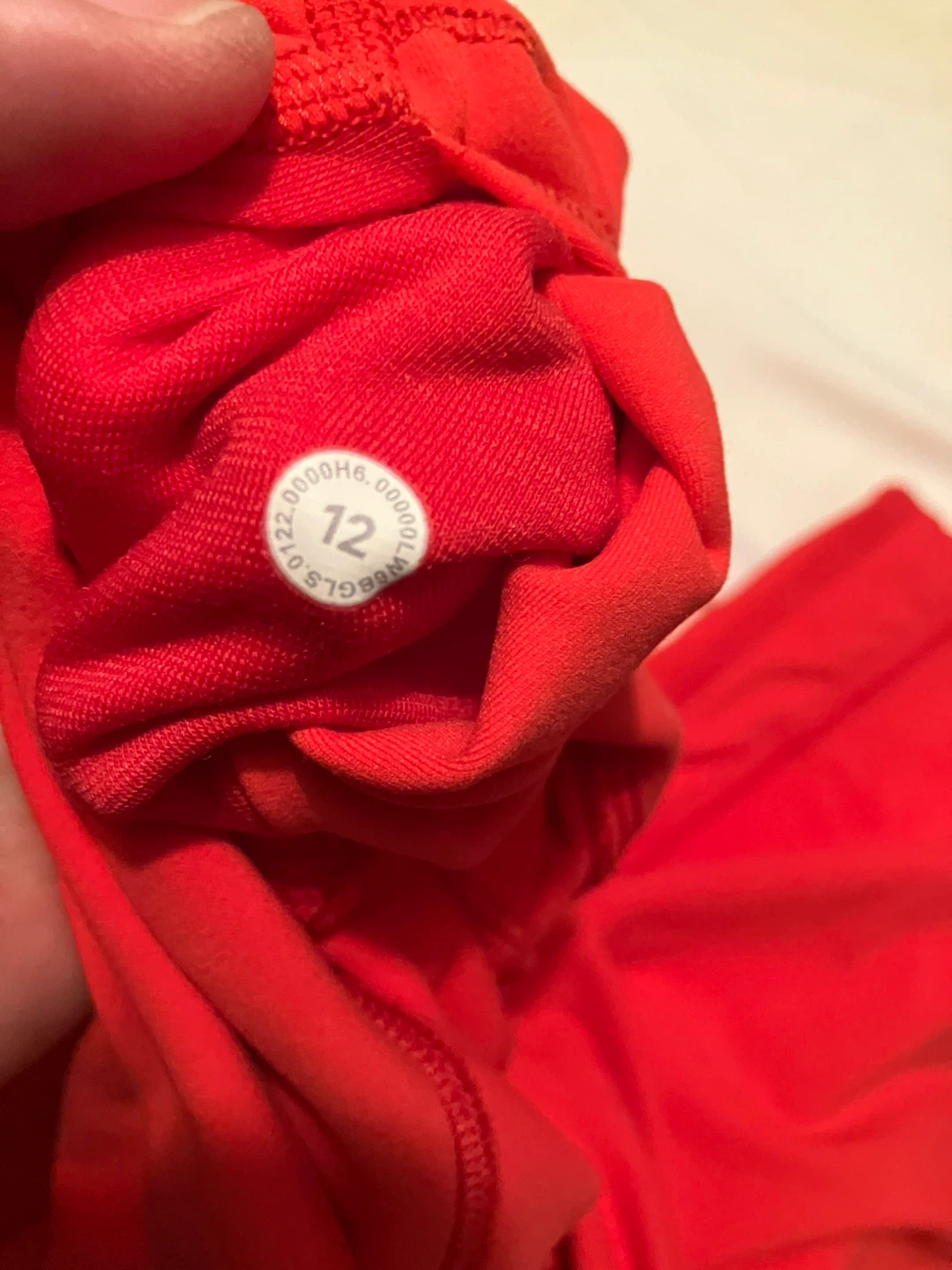Lululemon bright orange Leggings Size 12 - photo 4