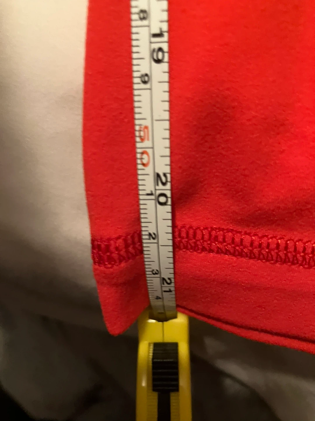Lululemon bright orange Leggings Size 12 - photo 3