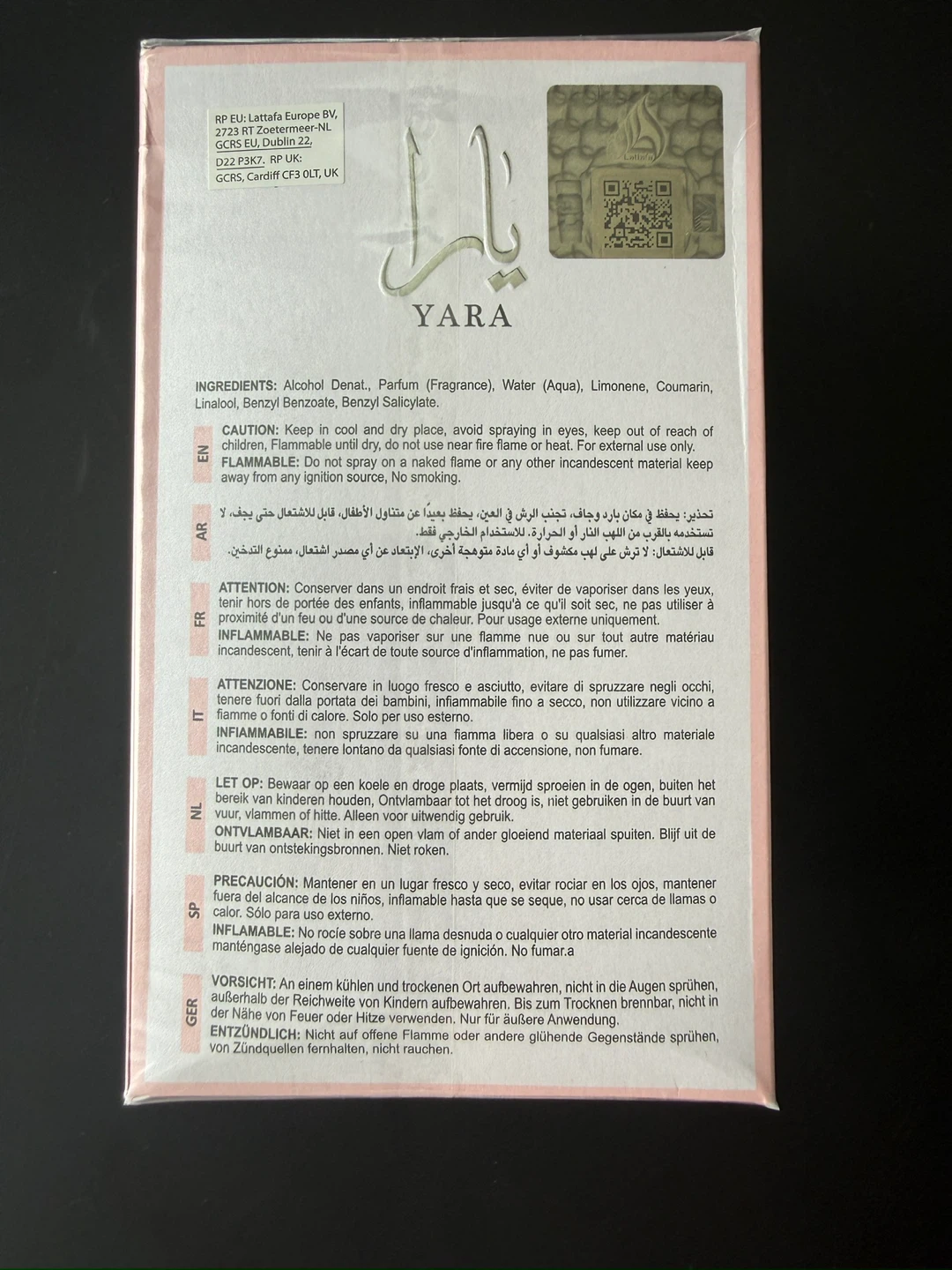 Lattafa YARA Eau de Parfum Spray 100ml - photo 2