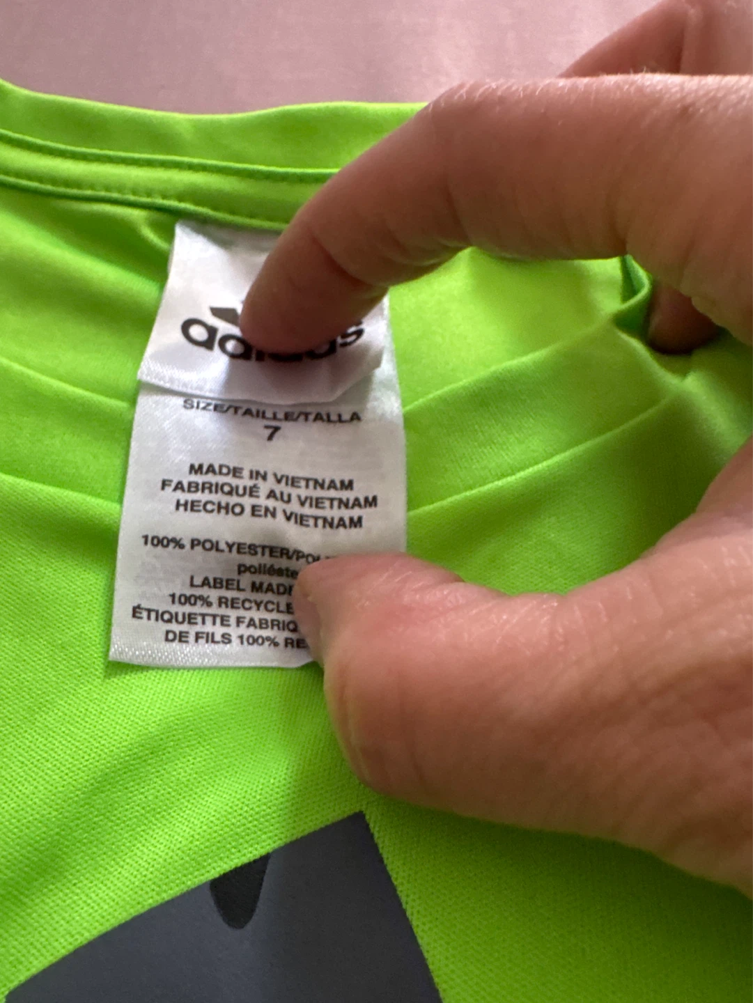 Adidas Youth T-Shirt and Shorts Set - Size 7 - photo 2