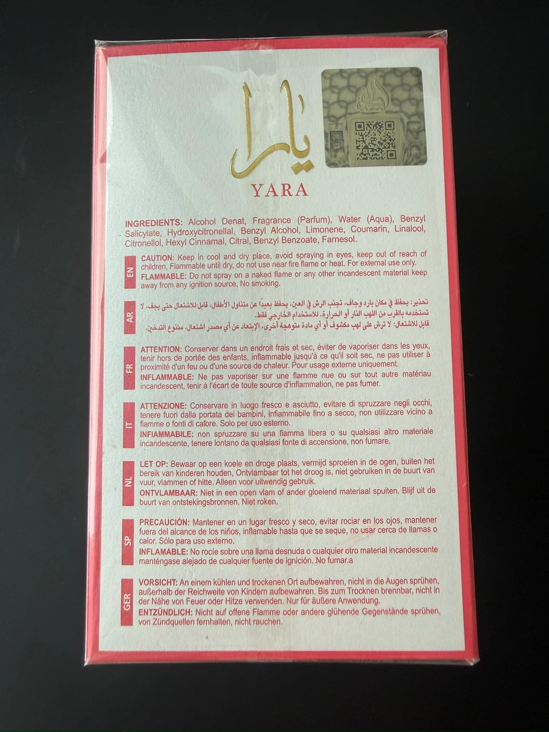 Lattafa Yara Candy Eau de Parfum Natural Spray 100ml - photo 2