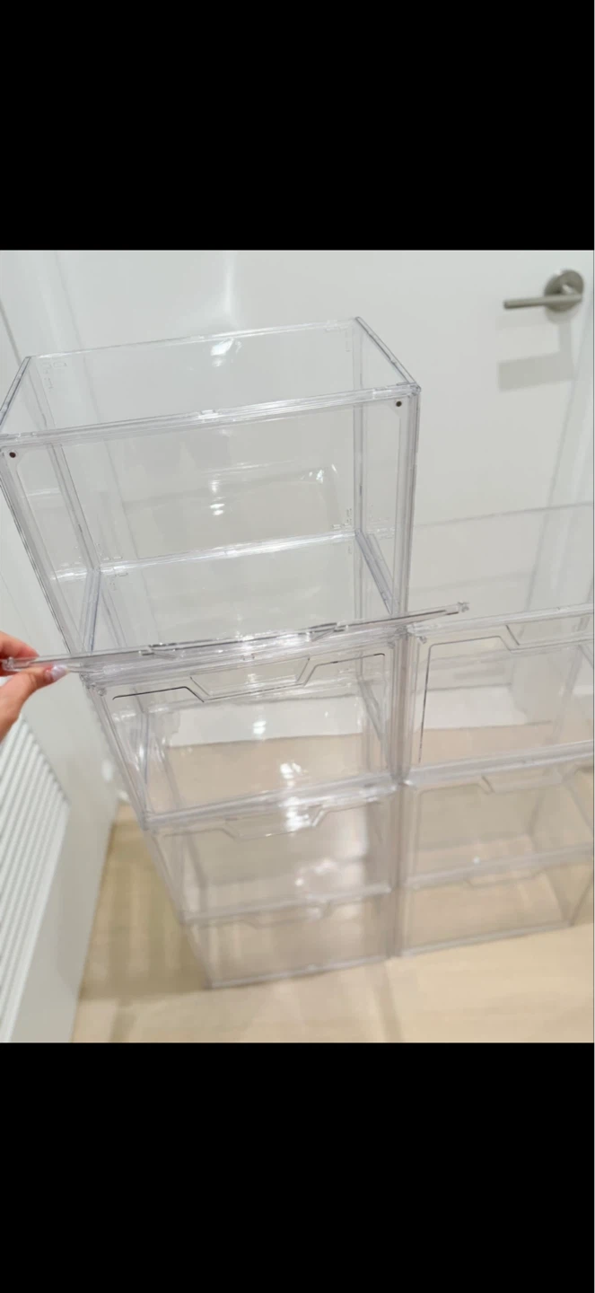 Clear Acrylic Display Storage Boxes (two!) - photo 2