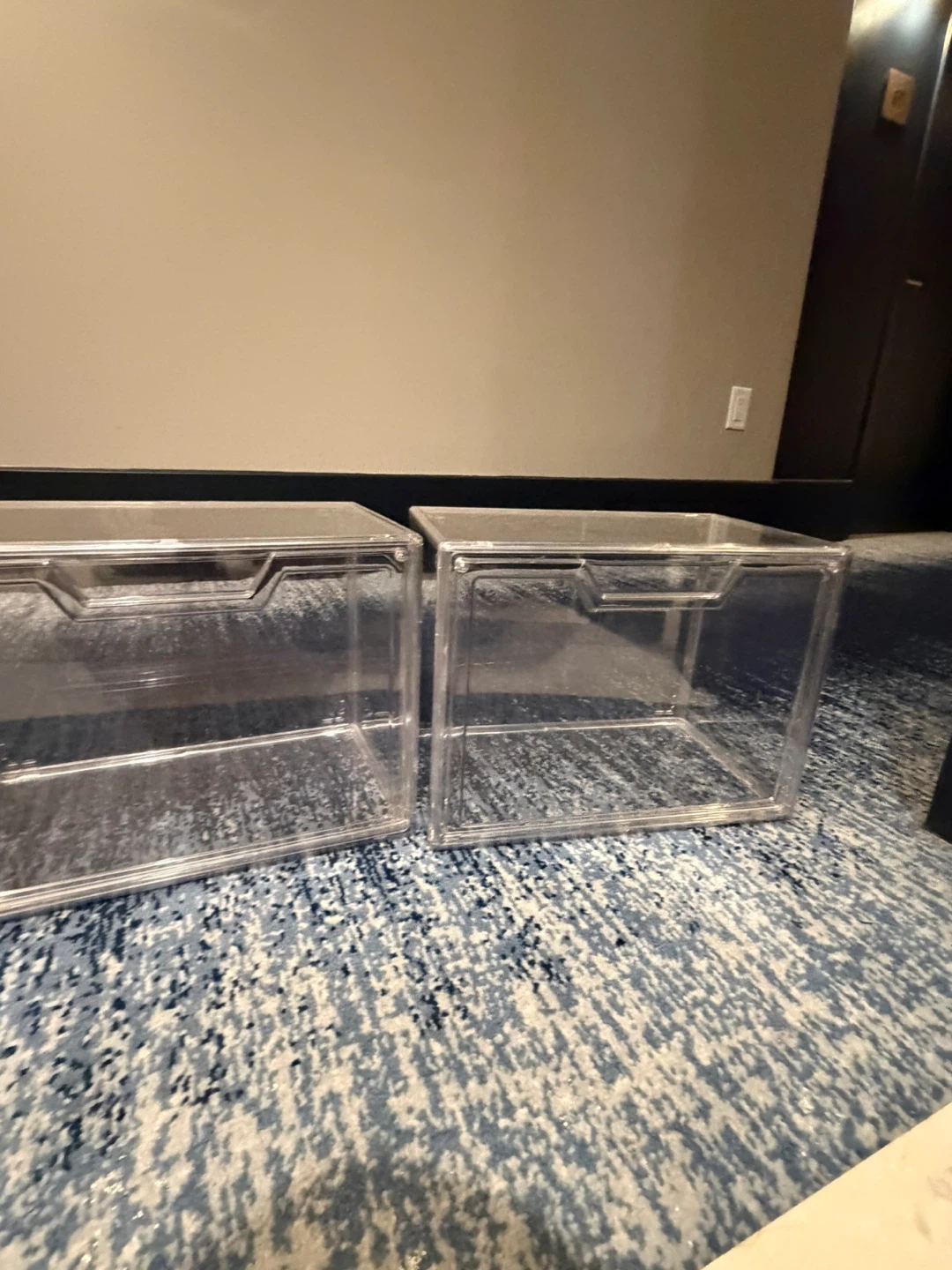 Clear Acrylic Display Storage Boxes (two!) - photo 5