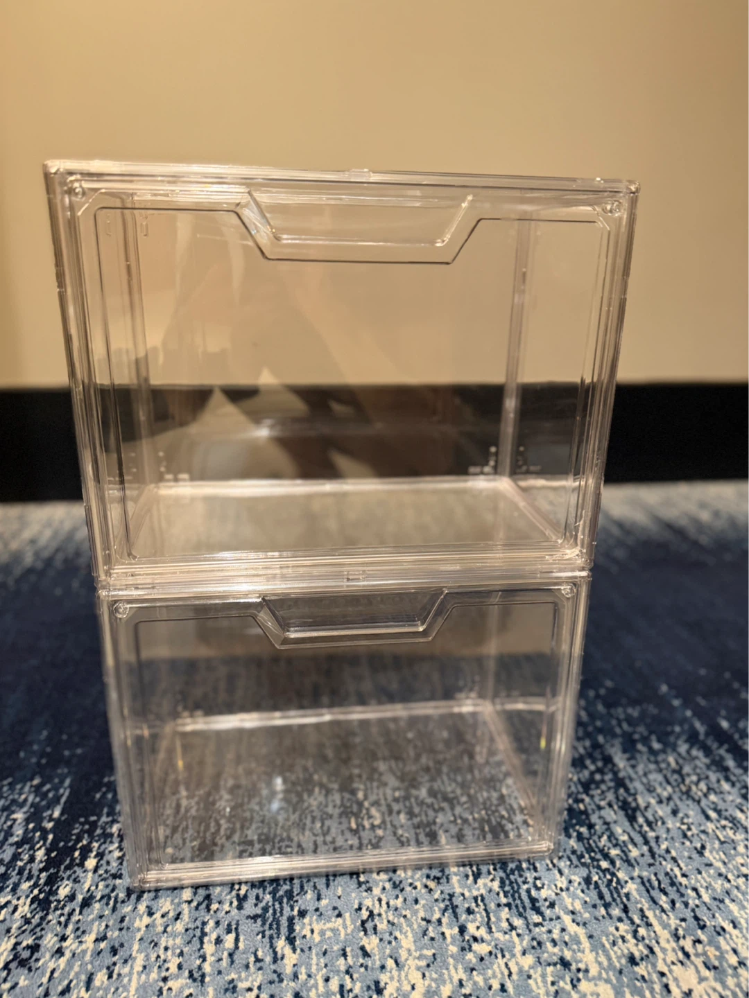 Clear Acrylic Display Storage Boxes (two!) - photo 3