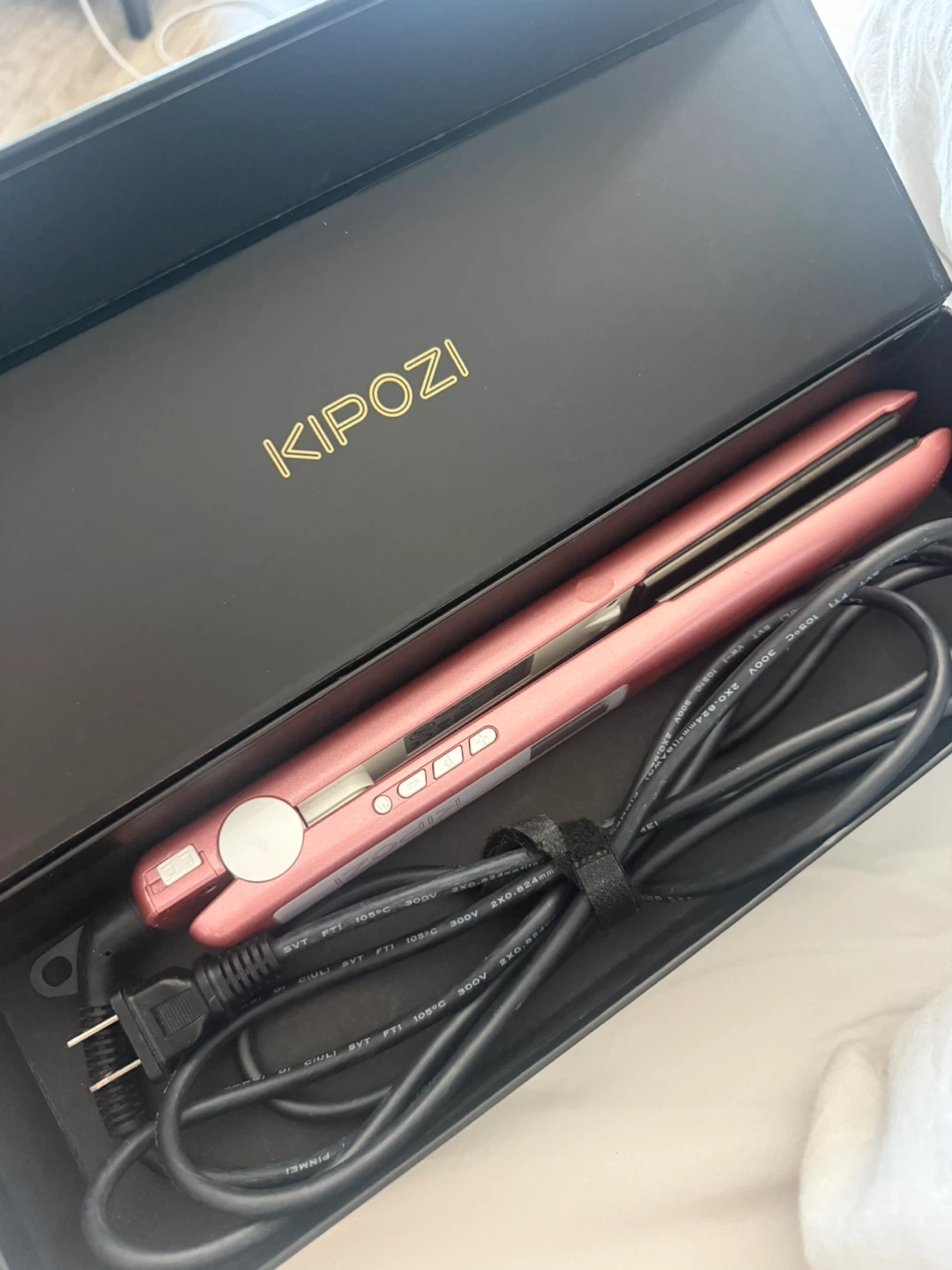 KIPOZI Rose Gold Hair Straightener