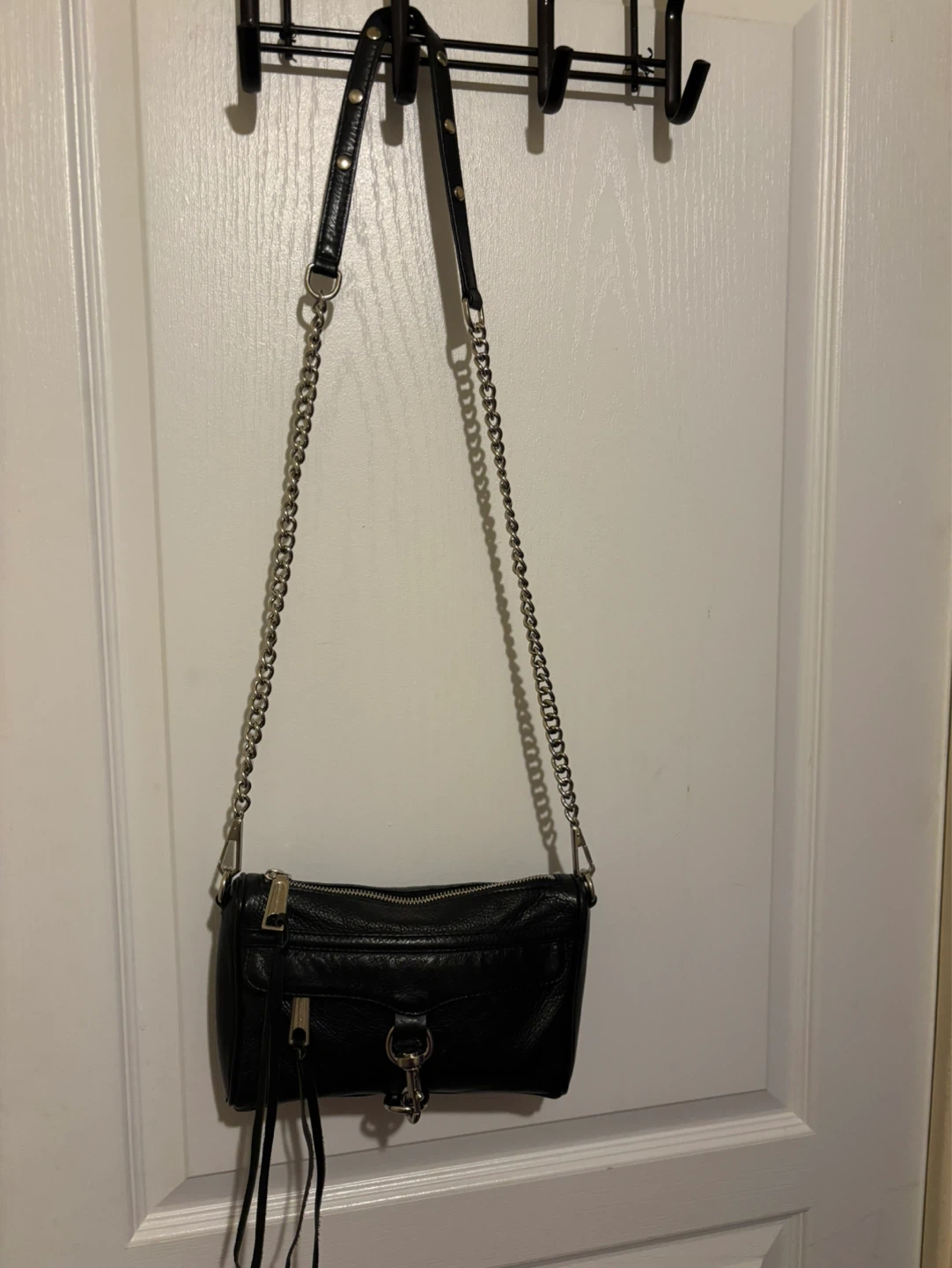 Rebecca Minkoff Black Leather Crossbody Purse - photo 2
