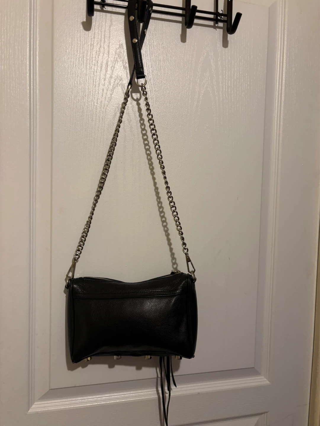 Rebecca Minkoff Black Leather Crossbody Purse - photo 4