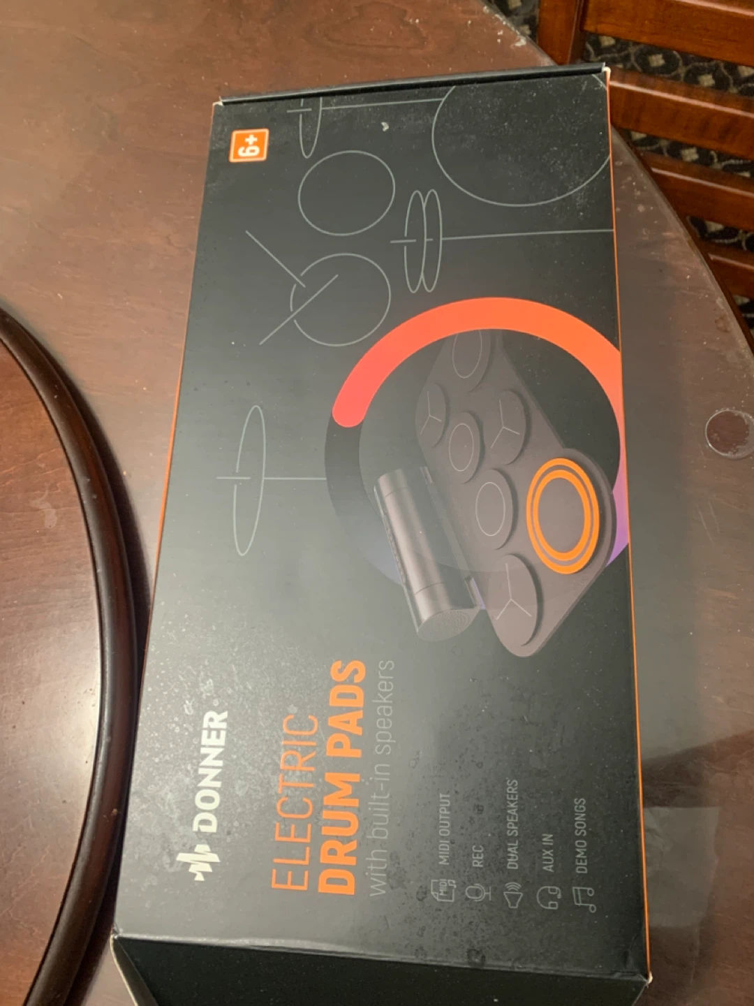 Donner Electric Drum Pads with Built-in Speakers