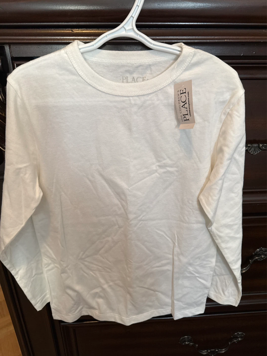The Children's Place White Long Sleeve T-Shirt Size S/P - photo 2