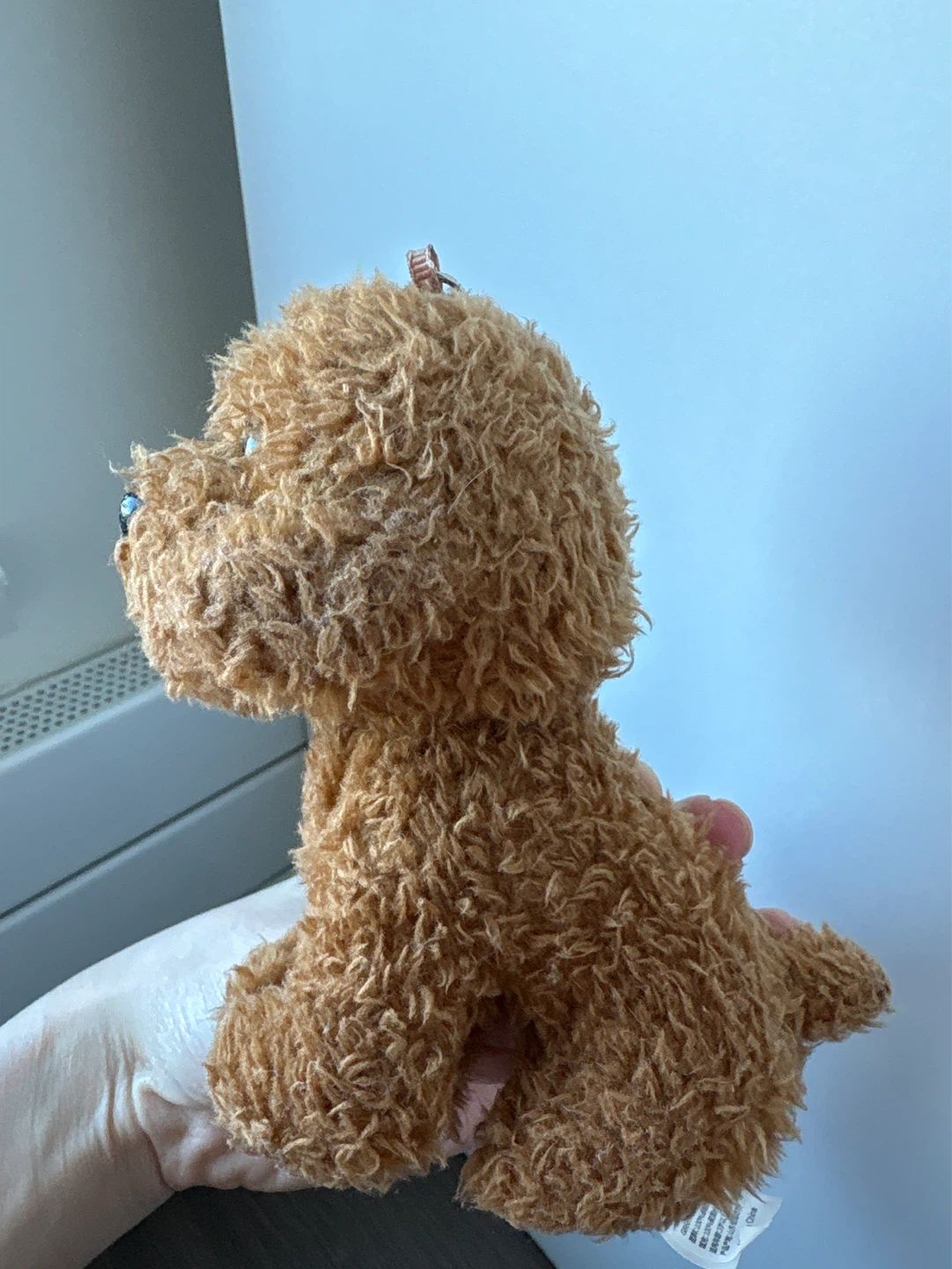 Plush Toy Poodle Keychain Charm - photo 2