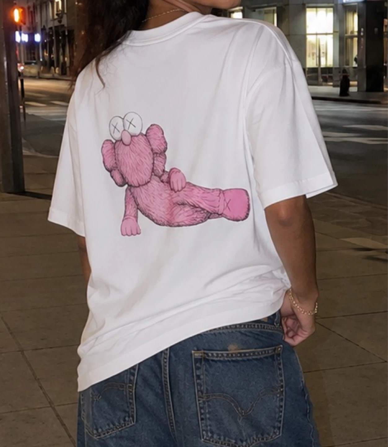 White KAWS shirt