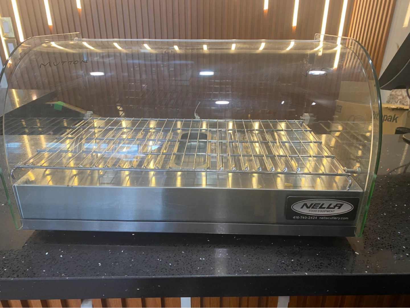 Nella Food Equipment Countertop Food Warmer/Display Case