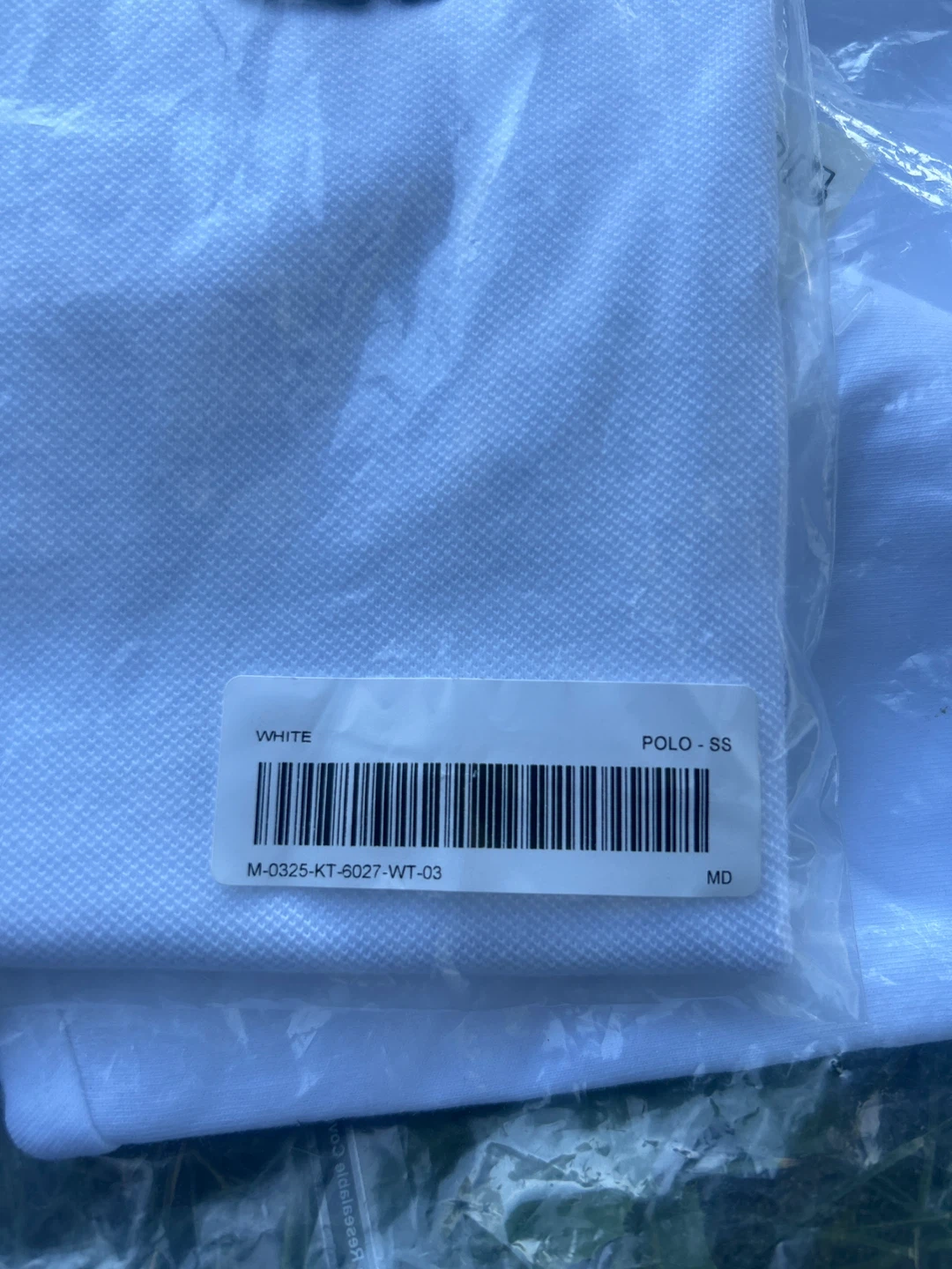 White ovo polo shirt - photo 4
