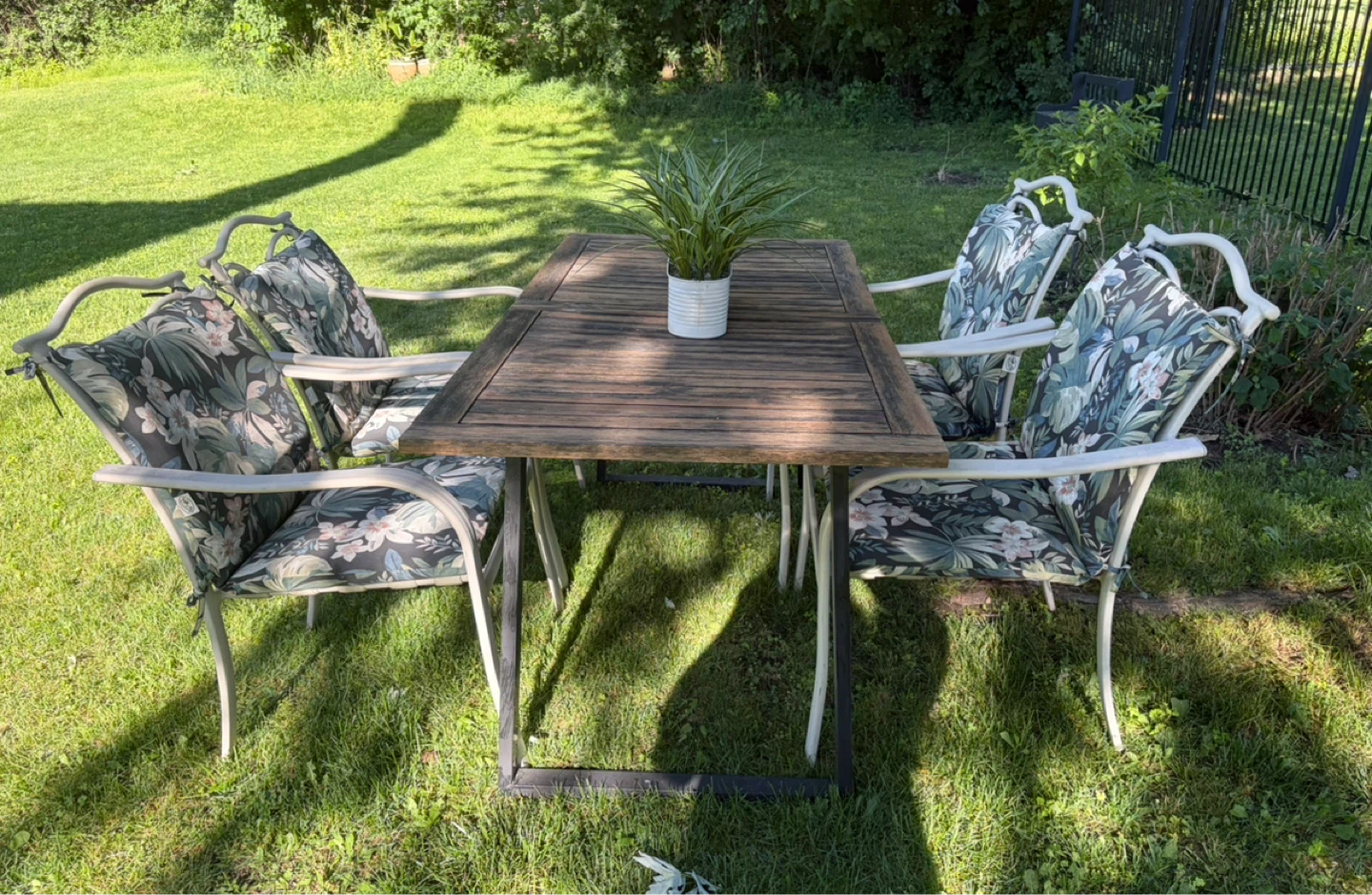 Patio Dining Set with Cushions - photo 5