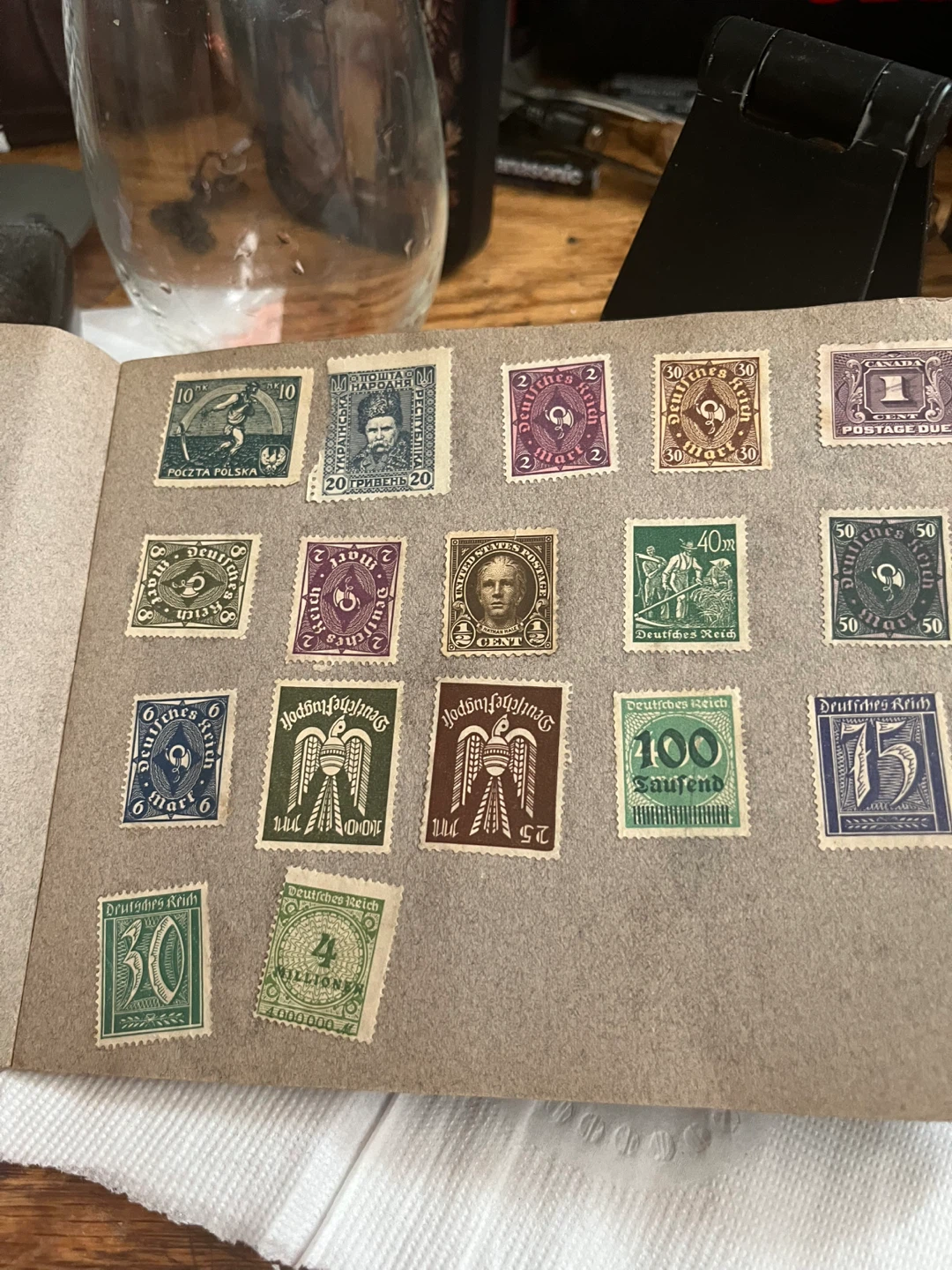 Assorted Postage Stamps Collection