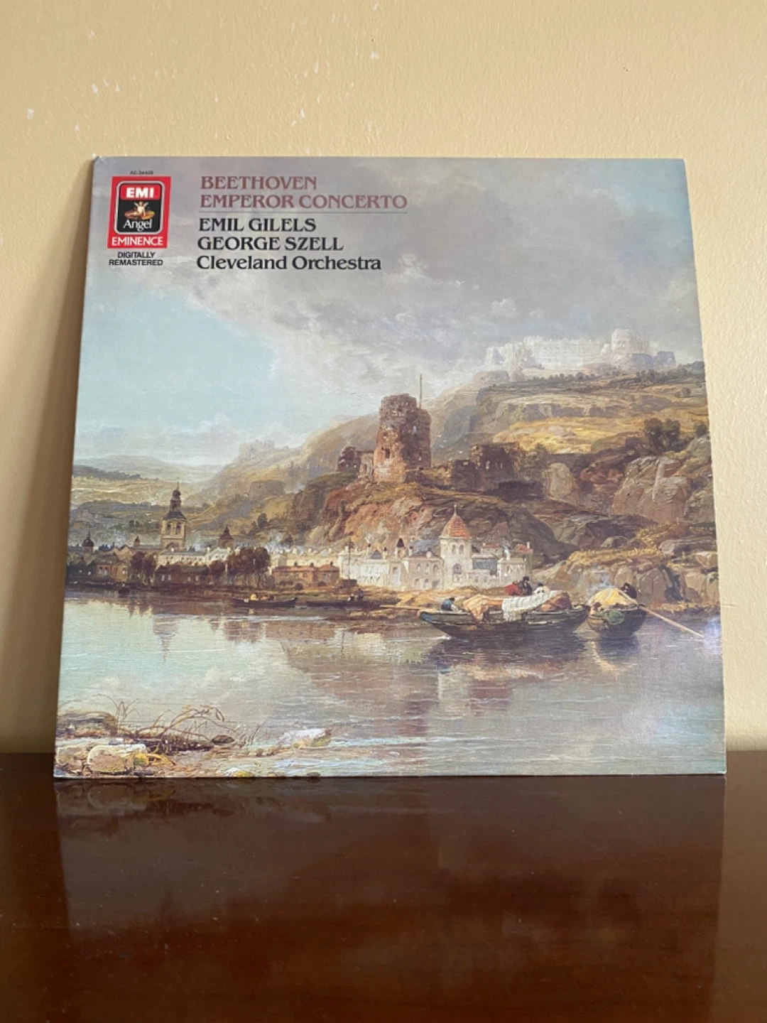 Beethoven Emperor Concerto  Emil Gilels Cleveland Orchestra