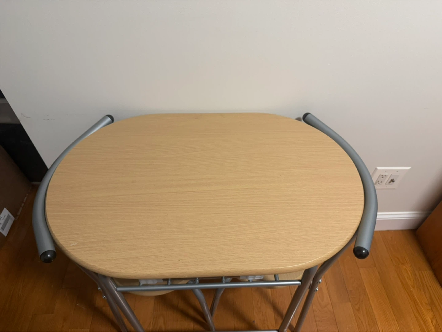2-Piece Dining Set with Table and Nested Chairs - photo 2