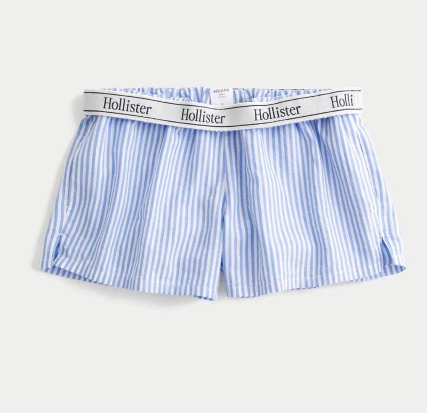 Hollister Blue Striped Sleep Shorts - photo 2