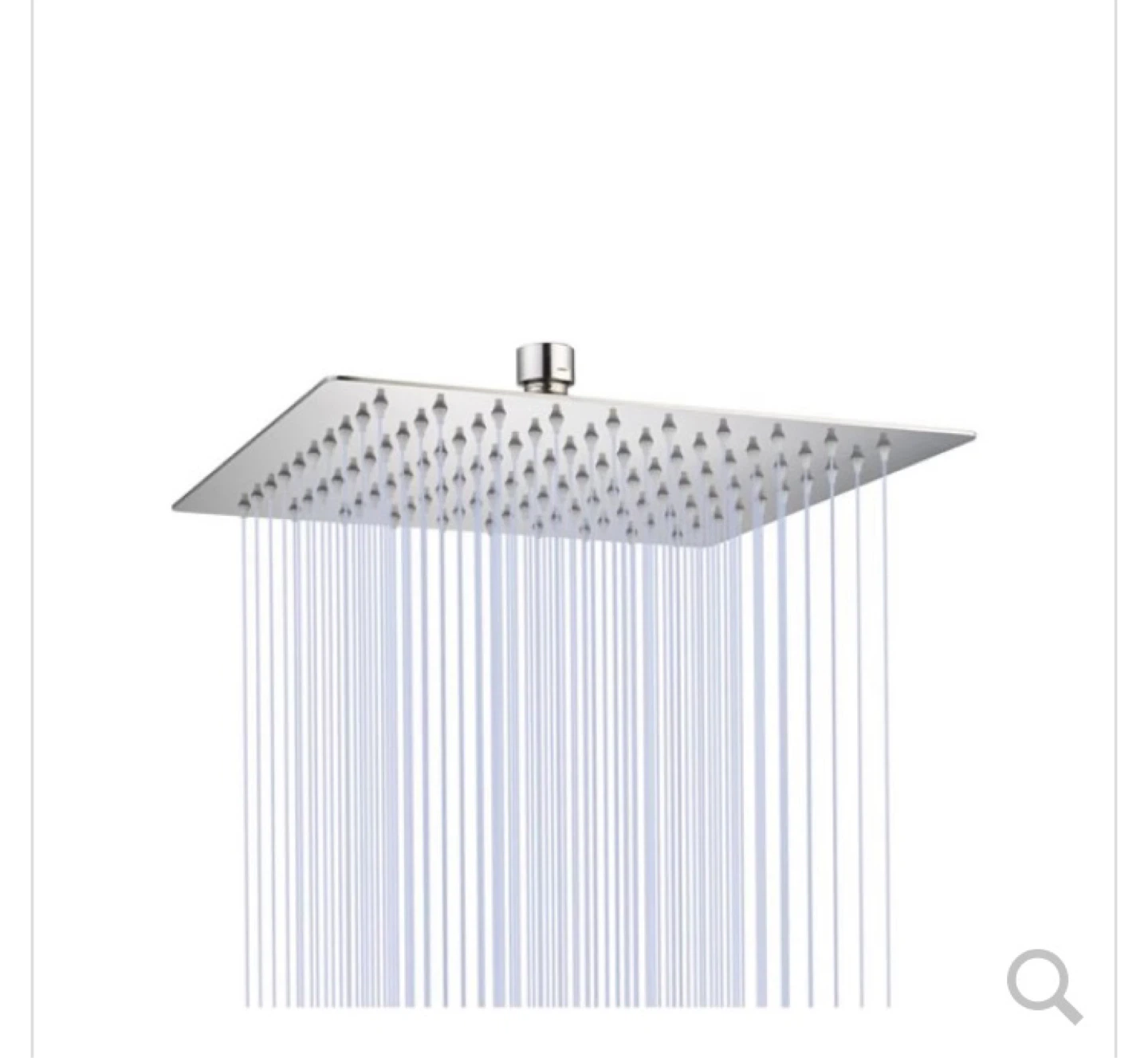 Square Rainfall Shower Head