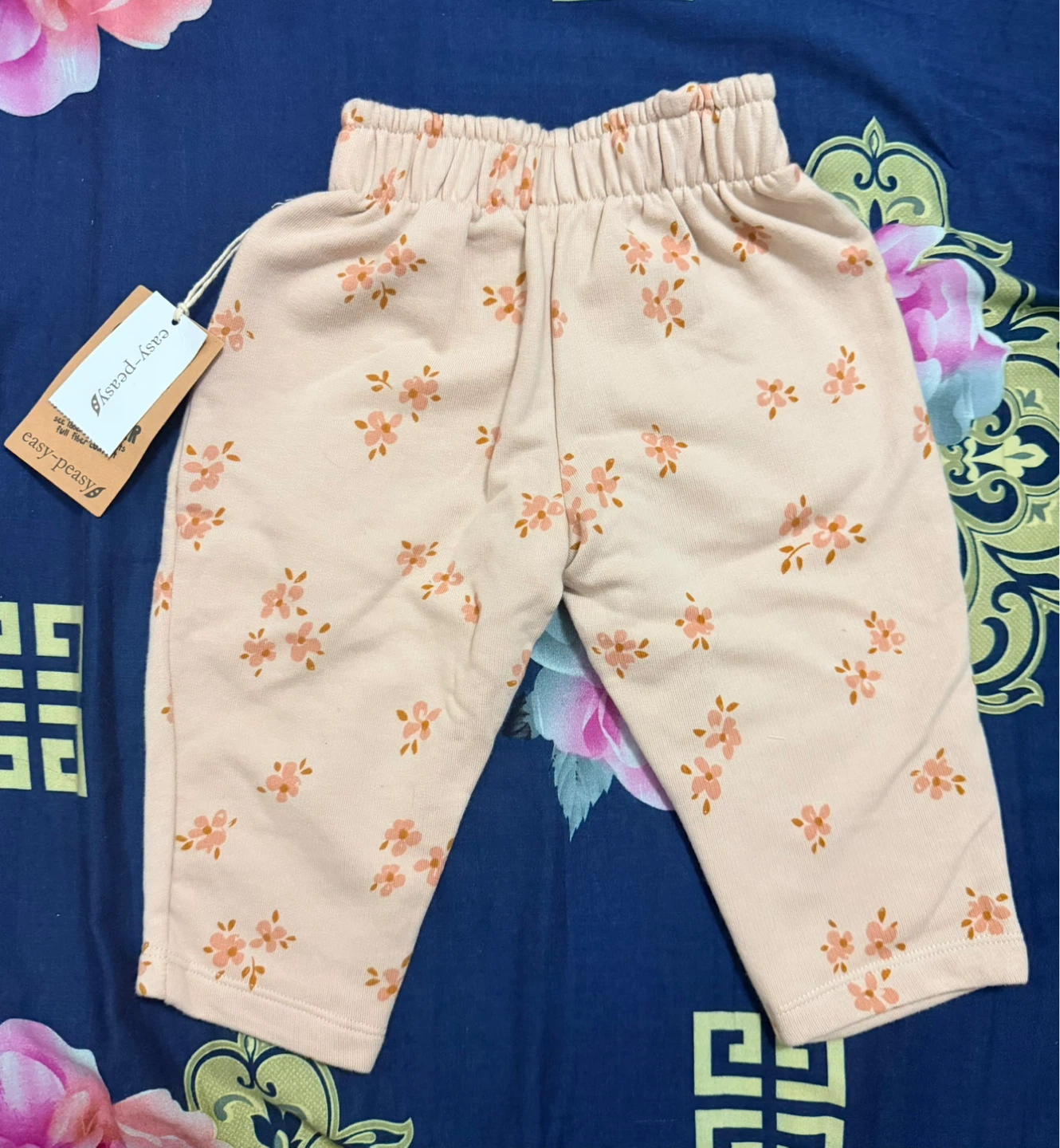 Baby Girls' Floral Pants Size 12M - photo 3