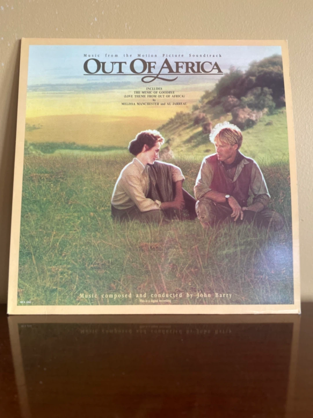 Out of Africa Original Motion Picture Soundtrack Vinyl Record