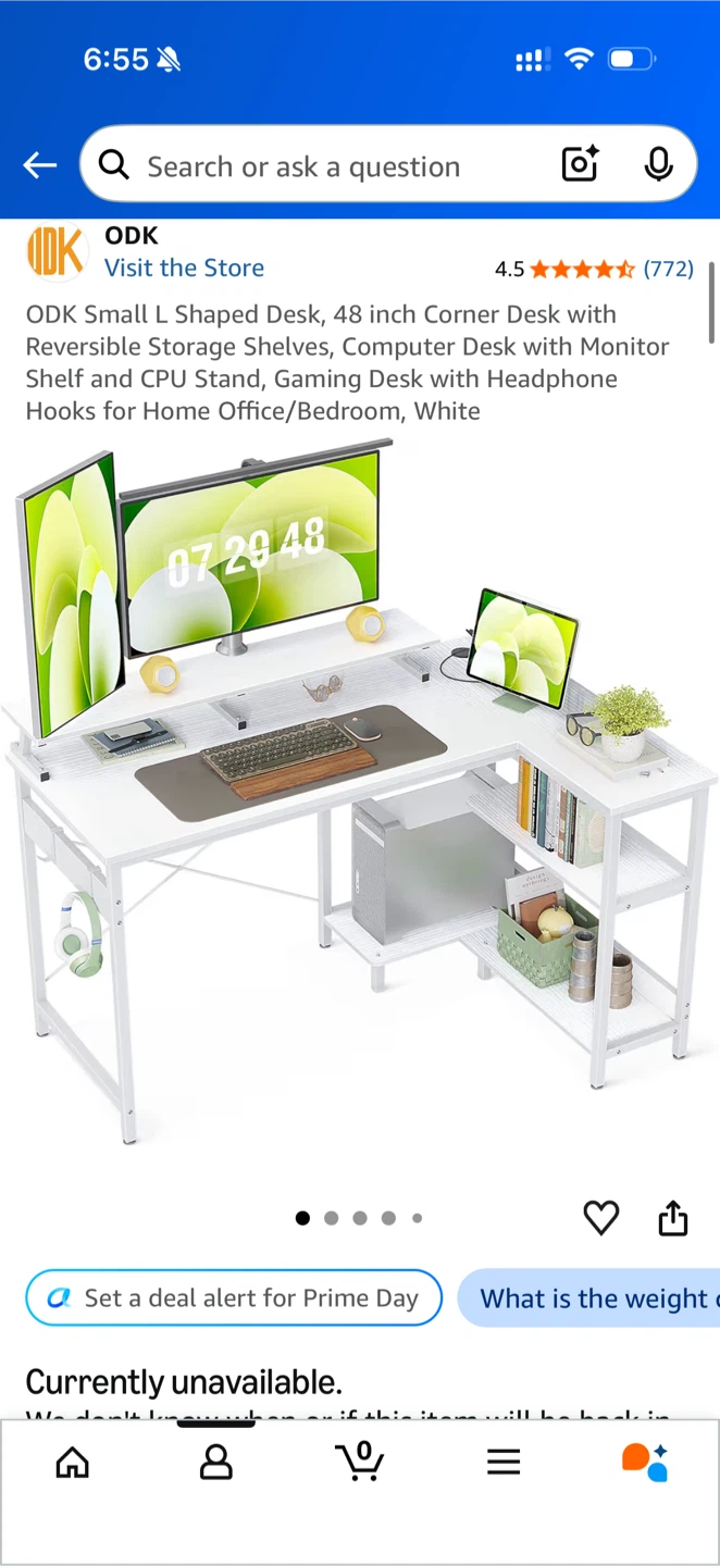 L-Shaped Corner Desk - photo 5