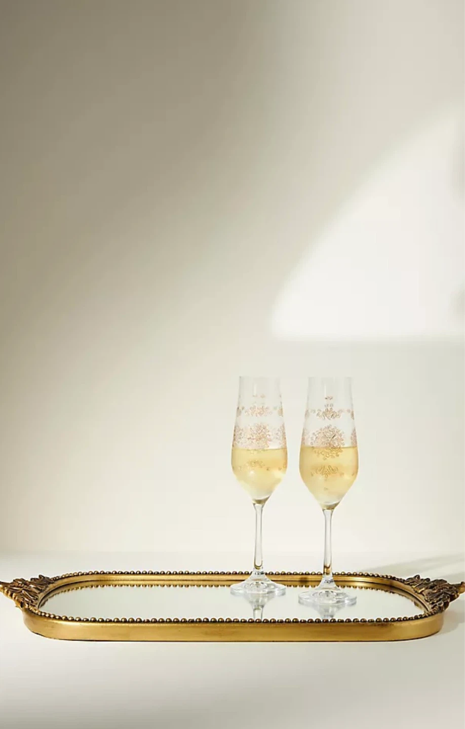 Anthropologie Gold Vanity Tray (L size) - photo 4