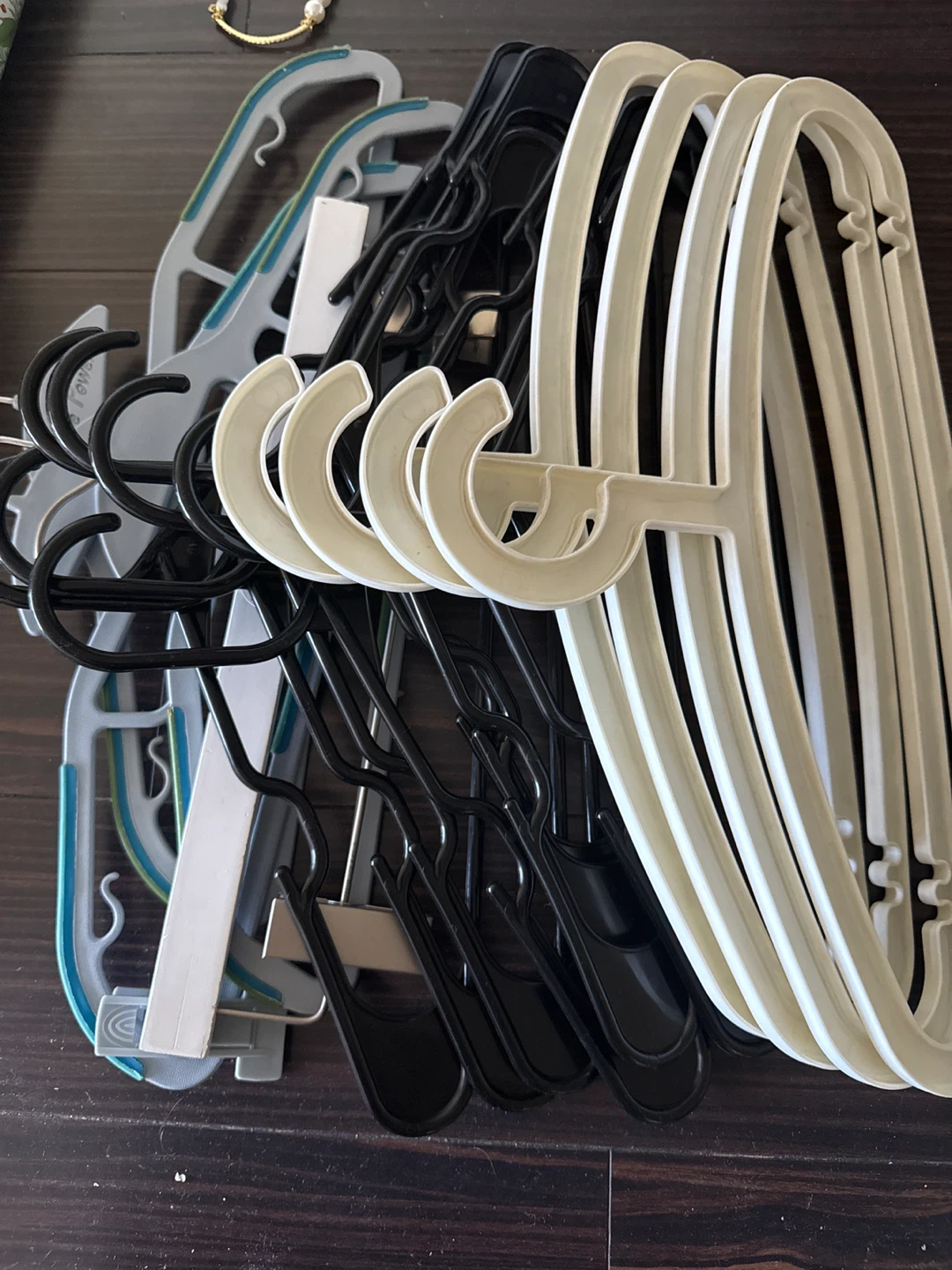 Lot of 15 Plastic Hangers