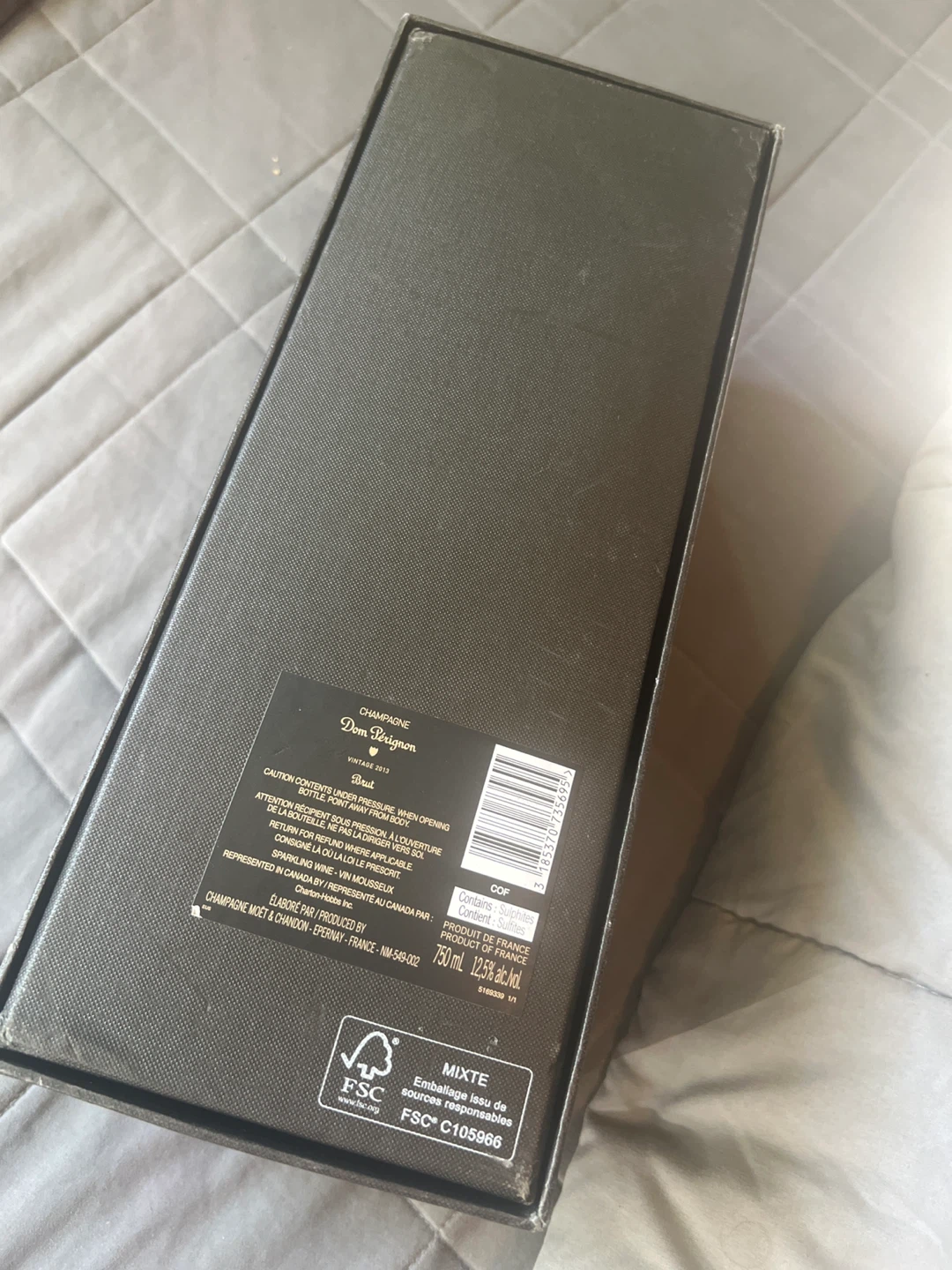 Empty box Dom Perignon 2013 Brut Champagne Gift Box - photo 3