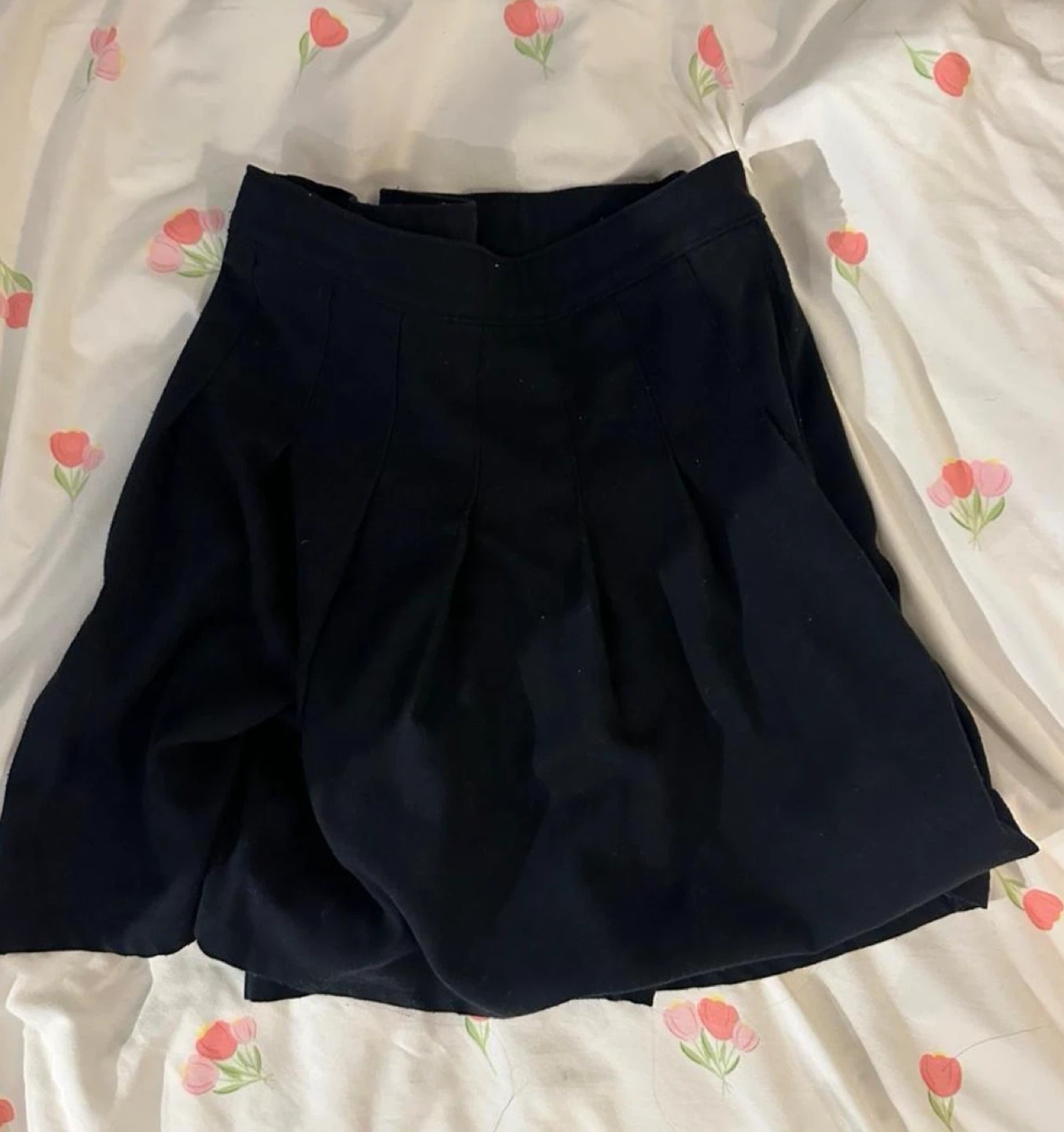 Hollister Black Pleated Ultra High-Rise Skirt - photo 2